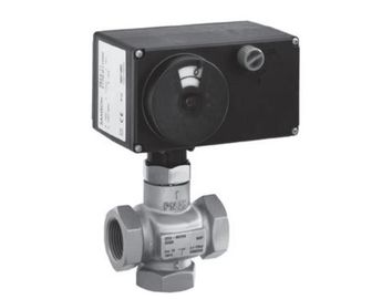 Heating / Ventilation / Air Pneumatic Control Valve , Steel 3 Way Pneumatic Valve
