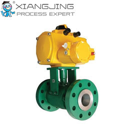 Medium Pressure Severe Service Ball Valves Regulating Structure Fisher Z500 Model