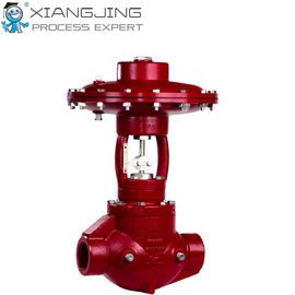 Female NPT Cage Guided Control Valve , Balanced Air Pressure Control Valve
