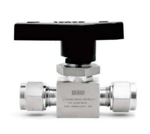 Stainless Steel Instrument Ball Valve , Electronic Flow Control Valve For CHNV