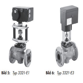 3221 Series Pneumatic Control Valve PN 63 - PN 320 Pressure Rating With Positioner