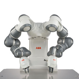 Table Mounting Robotic Welding Arm / Industrial Welding Robots 14 Axis Integrated Controller