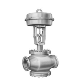 Waterproof Pneumatic Control Valve NPS 3 - NPS 20 Valve Size With Digital Valve Positioner
