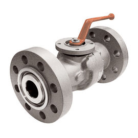 HK35 Pneumatic Control Valve / Trunnion Type Ball Valve Soft / Metal Seating Material