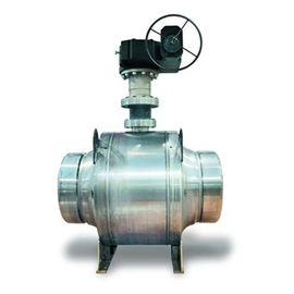 PN 16 Class 150 Trunnion Mounted Ball Valve VW1 Control Valve With Positioner