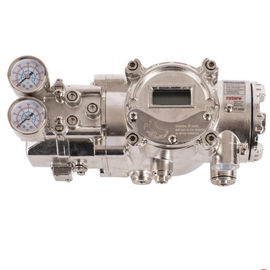 Auto Calibration Aluminum Control Valve Positioner 3.6 - 300 Mm Valve Travel