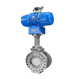 LTR 43 Anti Surge Pneumatic Butterfly Valve Alloy / Steel Material DIN Version
