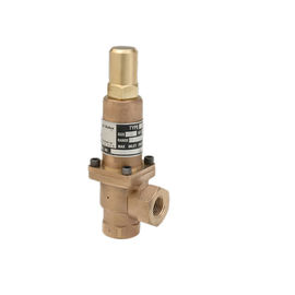 Bronze / Brass Back Pressure Valve Precision Performance For Pump Systems