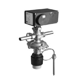 Industrial Electric Adjustable Water Flow Regulator With Thermostat DIN Version