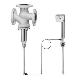 Flow Control Water Temp Regulator PN 16 - PN 40 Pressure Rating For Mixing / Diverting