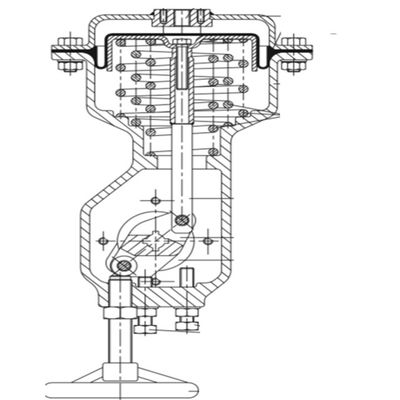 3278 Series NBR 6 Bar Pneumatic Diaphragm Actuator