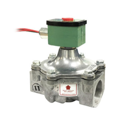 ASCO 215 series solenoid valves piloted diaphragm type Body Material aluminum