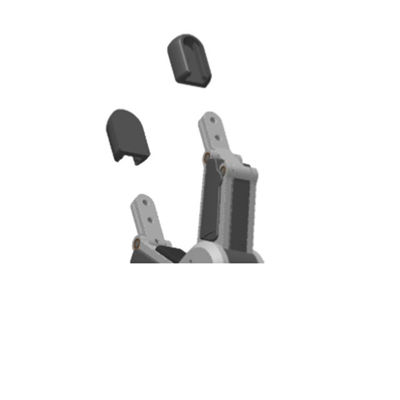 onrobot robotic gripper RG 6 industrial robot arm packing robot combine with ABB IRB 1600