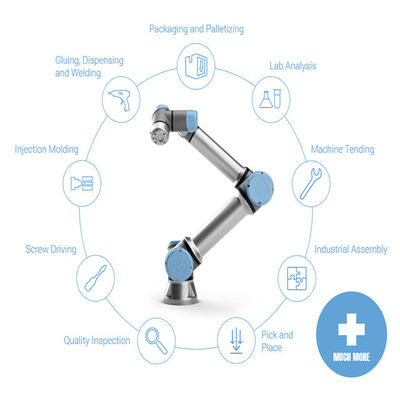 Max Payload 22 Lbs UR 10e 6 Axis Collaborative Robot Arm