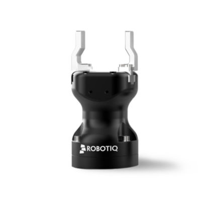 UR 10 collaborative robots combine with ROBOTIQ 2F-140 robotic gripper robot arm kit for material picking