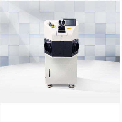 W150G dot welding for jewelry combine Han's collaborative robot Elfin10 automatic metal welding machine