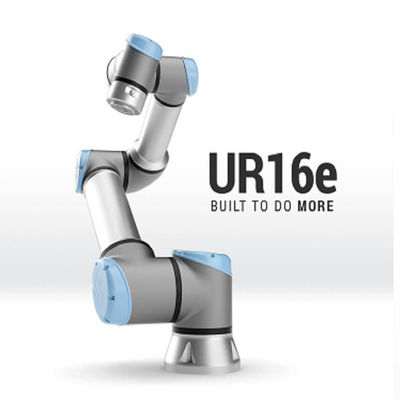 Collaborative robot UR16e with 6 axis cobot and maxmium reach 900mm and playload 16kg for mig welding robot