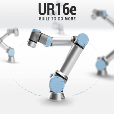 Collaborative robot UR16e with 6 axis cobot and maxmium reach 900mm and playload 16kg for mig welding robot
