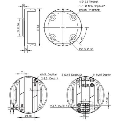 Chinese brand robotic grippers DH-ROBOTICS PGC-50 Collaborative parallel grippers