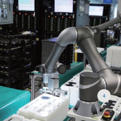 robotic arm manipulator OMRON  collaborative robot TM12  cobot arm 6 axis with vision system and tracking system