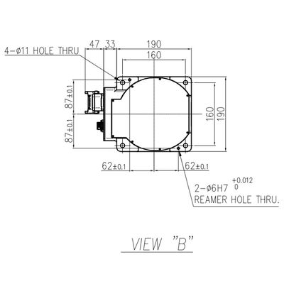 HH7 Payload 7kg Reach 932mm 6 Axis High Accuracy High  Reliability Assembly Machine Material Handling Robot