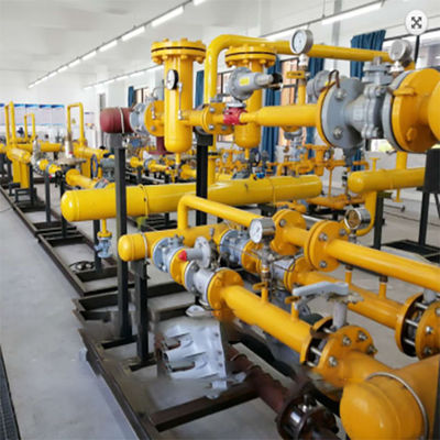 Chinese Integrated Equipment Duplex Liquid Fuel Boost Pump Skid Combined With FISH-ER DVC 6200 Controller