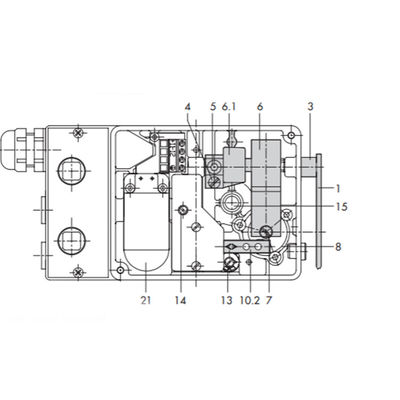 Samson Type 4763 Electro Pneumatic Positioner With Varies Valves