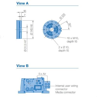 6 Axis Robot Arm GP110 Payload 110kg Reach 2236mm For Material Handing
