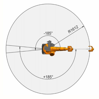 KR16 R1610-2 Payload 20Kg Reach 1612mm Welding Robot Arm