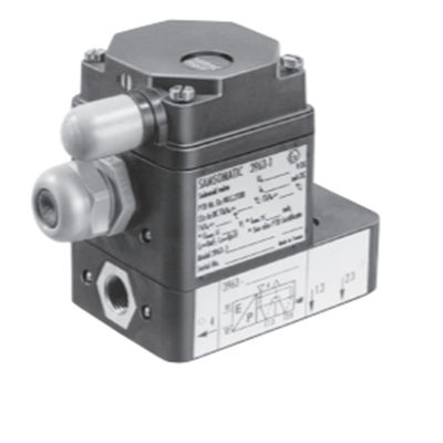 Samson Type 3963 Solenoid Valve For Controlling Pneumatic Actuator