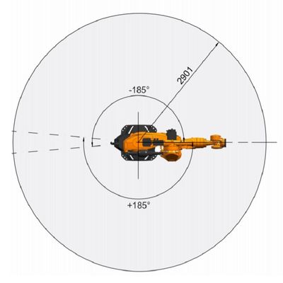 KR 270 R2900 Ultra K Payload 270kg Reach 2901mm 6 Axis Spot Welding Robot