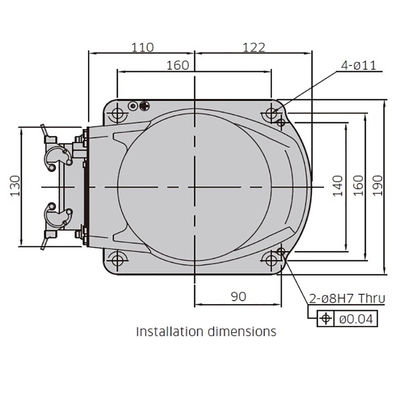RS007N Payload 7kg Reach 730mm 6 Axis High-Speed Compact Design Handling Robot