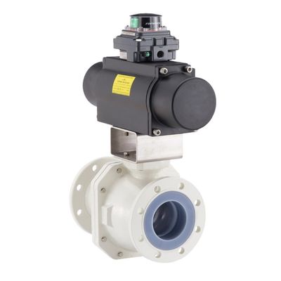 Neotecha NXR PFA Lined Ball Valves With Manual Actuators Standards API 609