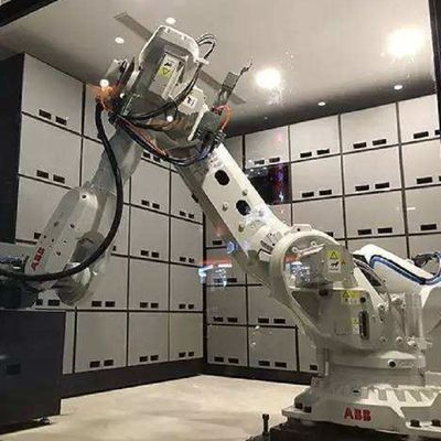 High Efficiency IRB6700-200/2.6 With Manipulator And Welding Torches As Spot Welding Machine
