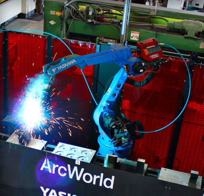 6 Aixs Robot With 12KG Payload 2010MM Reach Of AR2010 Welding Machine With Industrial Robot Arm