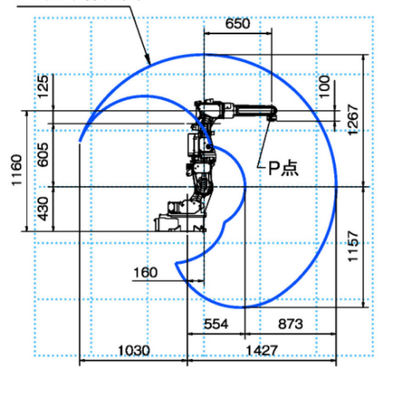 Welding Robot FD-V6S Robot Arm 7 Axis For TIG Welding As Robotic Welding