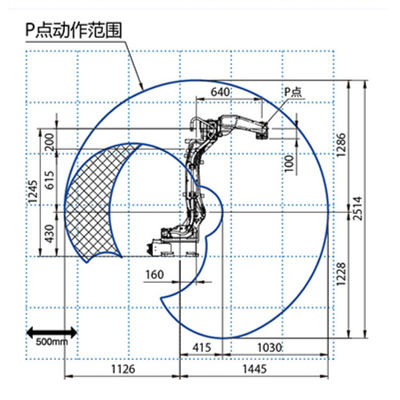MIG Welding Robot 6 Axis OTC FD-B6 Automobile Welding Robotic Welding Machine