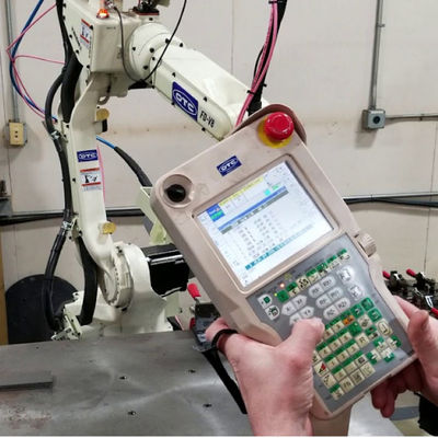 Mig Welding FD-B6 With Other ARC Welders DM500 6 Axis Industrial Robotic Arm