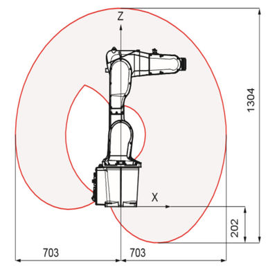 6 Axis Industrial Robotic Arm KR 500 R2830 Kuka Industrial Robot With Rated Payload Of 500 Kg Industrial Robot