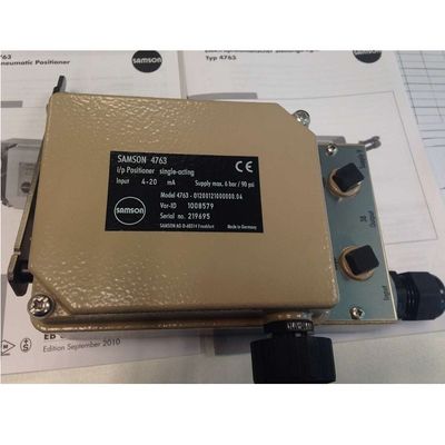 Samson 4763 Electropneumatic Positioner With Valve Parts For Controller Valve As Valve Positioner