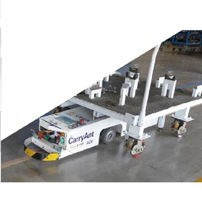 AGV Robot Of One-Way Low Height AGV-QRD1600 As Low Height AGV Used With Industrial Robot