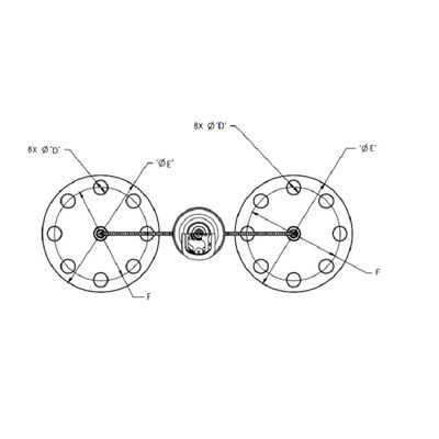 Rose-Mount 3251 Subsea Qualified Differential Pressure Transmitter With Rose-Mount Pressure Transmitter
