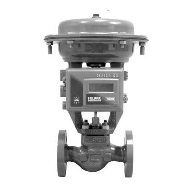 GX Control Valve Actuator And FIELDVUE DVC2000 Digital Valve Controller Used As Globe Valves