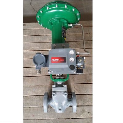 Control Valve Of Easy-e ET For High Process Temperatures As Globe Valve With Globe Or Angle Valve Body