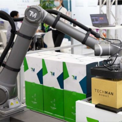Welding Robot Arm Automation OMRON TM12 6 Axis Robotic Arm As Collaborative Robot