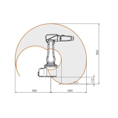 Small Industrial Robot IRB 120 With 6 Axis Industrial Robotic Arm For Cnc Assembly Robot