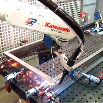Automatic Welding Robot RA010N 6 Axis With Arc Welders As Welding Robot