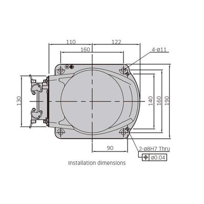 6 Axis Industrial Robot Arm RS007N For Material Handling As Assembly Robot