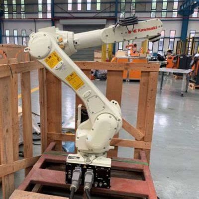 Kawasaki RS010N 6 Axis Robotic Arm With CNGBS Welding Positioner For Welding Robot