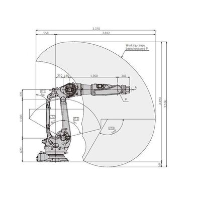 Spot Welding Robot BX300L Payload 300kg For Welding As Spot Welding Machine